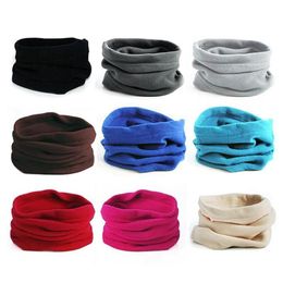 Tampas de ciclismo máscaras equitação ao ar livre velo neckerchief pulôver pescoço gaiter multi-funcional inverno headwear quente mantendo máscara hat192p