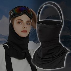 Casquettes de cyclisme Masques Masque facial d'alpinisme de ski en plein air Couverture coupe-vent Moto chaud respirant Bandana Cou Guêtre Pêche Écharpe d'équitation XA903D 231204