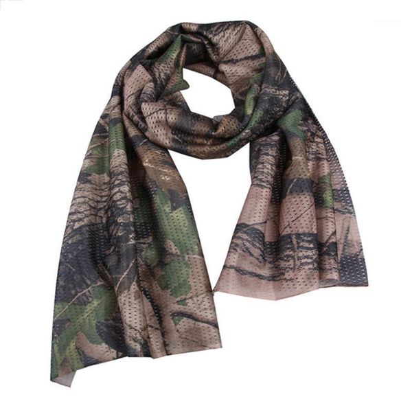 Casquettes de cyclisme Masques Outdoor Tactics Army Fan Camouflage Square Scarf Jungle Scarf1