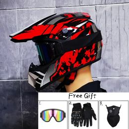 Gorras de ciclismo Máscaras Casco de motocicleta profesional Niños Offroad Bike Downhill AM DH Cross Capacete Motocross Casco 231122