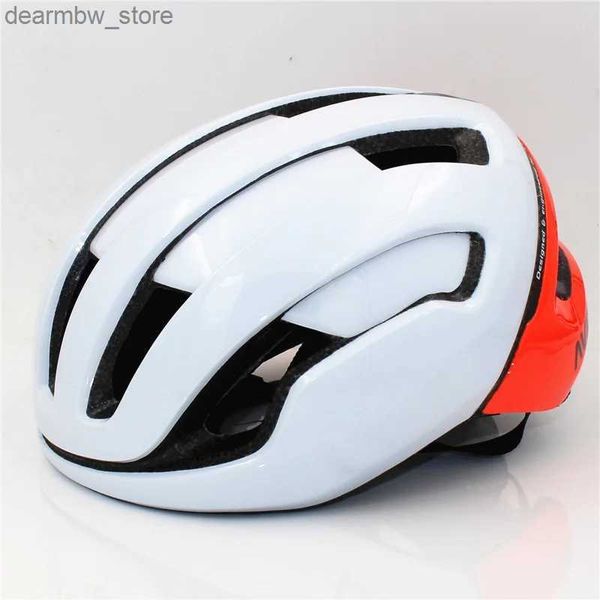 Capas de ciclismo Máscaras Raceday Omne Air Omneair Road Casco Cycling EPS Mens Ultralight Mountain Bike Comfort Bicicletas de seguridad L48