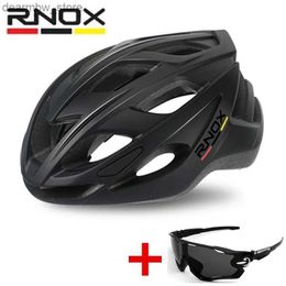 Masques à cyclisme Masques Rnox 2024 Nouveau casque de cyclisme ultra-léger Casque MTB Casque de cyclisme Casque de vélo pour femmes Hommes de course de vélo de course L48