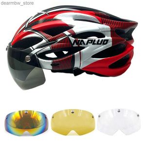 Capes à vélo Masques Road Cascling Casque MTB Mountain Ultralight Bicycle LED Casque pour hommes Femmes Visuré Casque Bicycle Casco Accesorios L54-62CM L48