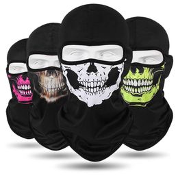 Fietsmutsen Maskers Ski Bivakmuts Full Face Cover Ademend Skull Neck Warmer Fiets Winddicht Bandana Sjaal Jagen Wandelen Vissen Masker