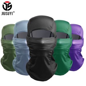 Gorras de ciclismo Máscaras Pañuelos faciales de verano Escudo Cubierta del cuello Máscara completa Bufanda Cabeza Pasamontañas Capucha Casco táctico de esquí Negro Ejército Verde Sombrero Hombres Mujeres Gorra 230617