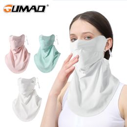 Fietsmutsen Maskers Zonbescherming Sjaal Hals Oogmasker Zonnescherm Buitenshuis Hardlopen Fietsen IJs Koel Ademend Bandage Zomer Dames 230711