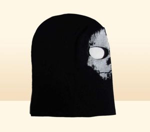 Cycling Caps Masks Tactical Ghost Skull Scary Headwar Balaclavas Neck Warmer Hood Winter Thermal Warm Full Face Mask voor jagen 3933736