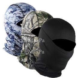 Casquettes de cyclisme Masques Masque tactique Airsoft Full Face Balaclava Paintball Vélo Vélo Randonnée Écharpe Pêche Snowboard Ski Masques Capuche Chapeau Hommes Femmes 230720