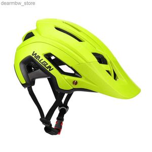 Cycling Caps Masks Trail Bike Helmet MTB Mountain XC Am Bikes Helmes voor mannen Vrouwen Volwassenen Off Road Cycling Helm met vizier Enduro Bicylce Helmen L48