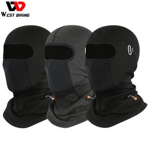 Fahrradmützen Masken WEST BIKING Sommer Fleece Militärisch Taktisch Sturmhaube Motorradhelm Liner Hut Herren Ski Wandern Winddicht Gesicht 230506