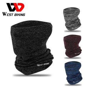 Fietsen Caps Maskers WEST BIKING Winter Heren Sjaal Fiets Motorfiets Nekwarmer Sport Hoofdband Ski Winddicht Gezichtsscherm Vissen Bandana 231023