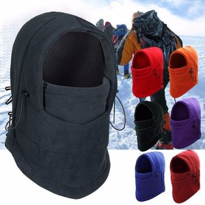 Casquettes de cyclisme Masques Bonnets d'hiver en polaire pour garçons filles Chapeaux de bébé en plein air avec capuche écharpe enfants cache-cou cagoule enfants casquette 230920