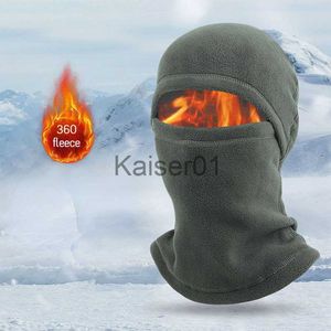 Fietsen Caps Maskers Winter Outdoor Bivakmutsen Warme Fleece Motorvissen Paardrijden Skiën Gezichtsmasker warm Winddicht Volledige gezichtsbedekking Hoed Nekmasker x0904