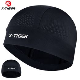 Casquettes de cyclisme Masques X-TIGER Casquette de cyclisme Été Respirant Bandana Cyclisme Course à pied Randonnée Chapeau Casquette Anti-UV Sports de plein air Chapeaux Casquette Balaclava 230801