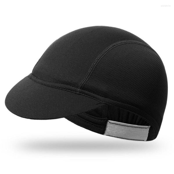 Casquettes de cyclisme en plein air à séchage rapide, casquette d'équitation en tissu maille respirant, chapeau de couleur unie, Portable anti-poussière pour accessoire d'été