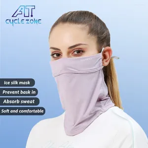 Ciclismo Capas Over-Ear Face Mask Men's Women's Womming Outdoor Sports Sports Dademia Anti-Slip Riding Bandanas Magic Bufand