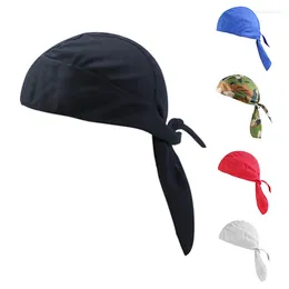 Casquettes de cyclisme à séchage rapide, foulard pur, chapeau d'été pour hommes, bandeau à capuche