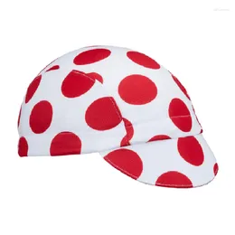 Gorras de Ciclismo puntos rojos paseo en bicicleta clásica OSCROLLING Gorra Ciclismo Unisex