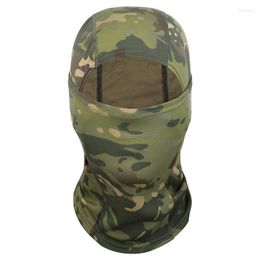 Cycling Caps Tactische camouflage Bivakmuts Volgelaatsmasker Wargame CP Militaire Hoed Jacht Fiet Fiets Army Multicam Bandana Neck Gaiter