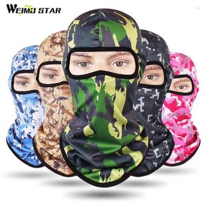 Casquettes de cyclisme Weimostar Camouflage masque complet à séchage rapide Snowboard Ski anti-poussière vtt vélo couverture de Sport en plein air