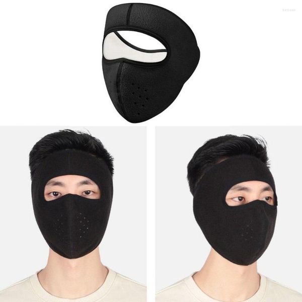 Gorros de ciclismo para invierno, protector para todo el rostro, pasamontañas, máscara de esquí para motocicleta, gorro cálido para correr, bufanda mágica a prueba de viento, calentador de cabeza para el cuello