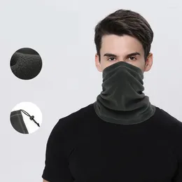 Gorros de ciclismo para hombre y mujer, pañuelos para la cabeza con cuello multifunción, mascarilla facial de lana cálida, calentador de cuello, media térmica para deportes al aire libre, Invierno