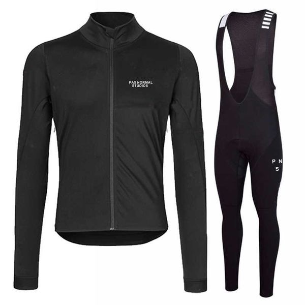 Conjuntos de ropa de ciclismo PNS 2023 Pro team invierno polar térmico manga larga conjunto de ropa de ciclismo hombres MTB bicicleta bicicleta Invierno Lana Ropa ciclismo TrajeHKD230625