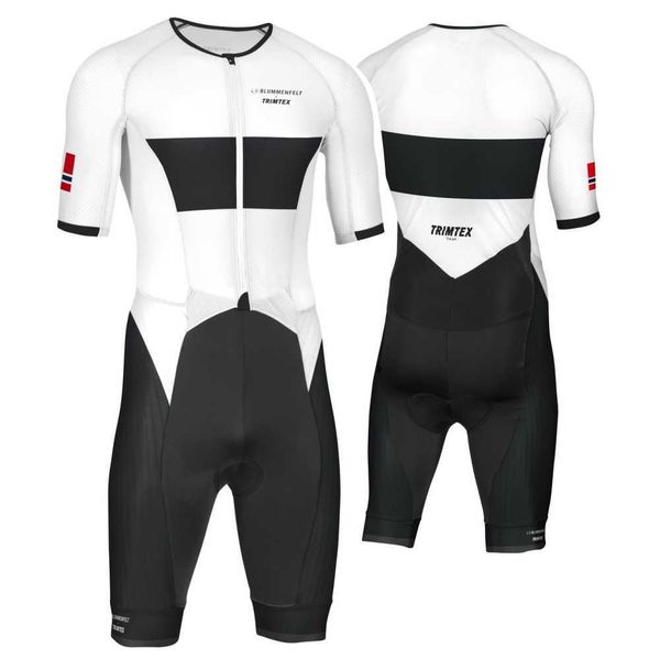 Conjuntos de ropa de ciclismo TRIMTEX Trisuit True Grit HOMBRE CADEX Mono de triatlón Verano Skinsuit Natación Ciclismo Correr Competencia RopaHKD230625