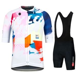 Ensemble de vêtements de cyclisme pour hommes t-shirts et shorts avec bavoir maillot de vélo de montagne 240113