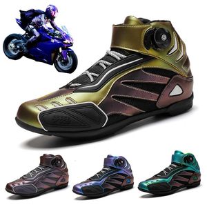 Chaussures de cyclisme 2021 Chaussures de moto Bottes de course de rue pour hommes Tendance hors route en plein air Mode Dames