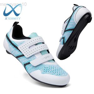 Chaussures de cyclisme 2023 nouvelles chaussures de cyclisme vtt ultralégères hommes respirant baskets de vélo femmes course chaussures de vélo de route autobloquantes chaussures à crampons SPD HKD230706