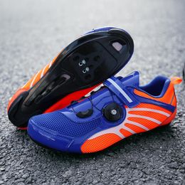 Chaussures de cyclisme 2023 Style chaussures hommes respirant course vélo de route autobloquant professionnel adulte vélo baskets sport