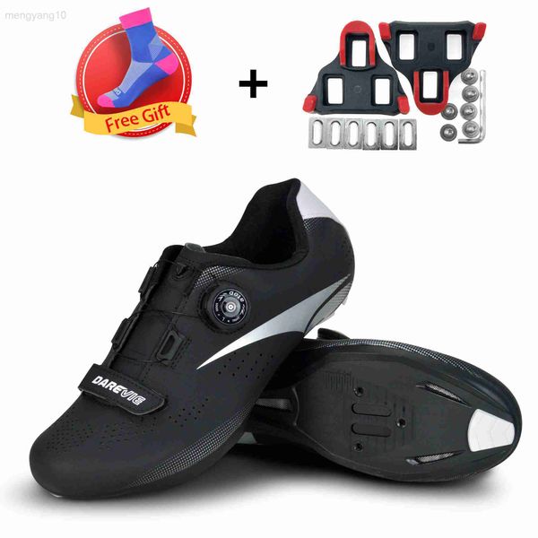 Calzado de ciclismo DAREVIE Zapatillas de ciclismo de carretera Zapatillas de ciclismo profesionales ligeras Zapatillas de bicicleta antideslizantes transpirables Zapatillas de bicicleta de carreras de alta calidad LOOK SPD-SL HKD230706