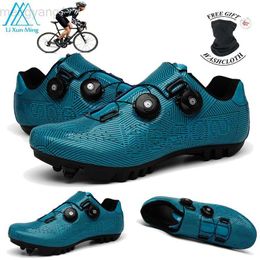 Chaussures de cyclisme vente chaude de haute qualité course vélo de route chaussures de cyclisme professionnel vtt vélo antidérapant baskets hommes respirant Spd chaussures de vélo femmes HKD230706