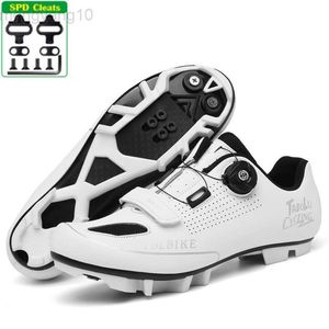 Calzado de ciclismo Hombres Ciclismo Sneaker Mtb Mujeres Flat Mountain Bike Shoes SPD Route Cleats para Road Bike Speed Sneaker Dirt Bicycle Shoes HKD230706