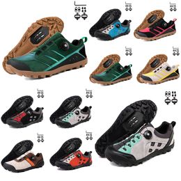 Chaussures de cyclisme Hommes Speedd route vélo baskets plat carbone cyclisme chaussures vtt crampons femmes montagne vélo chaussures SPD pédales course vélo Footwar GAI