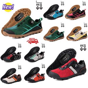 Chaussures de cyclisme Hommes Speesd baskets de vélo de route chaussures de cyclisme plates en carbone crampons vtt femmes chaussures de vélo de montagne pédales SPD chaussures de vélo de course GAI