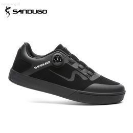Chaussures de cyclisme chaussures de cyclisme pour hommes vtt descente Enduro chaussures de VTT compatibles avec tous les 2 boulons Peadls HKD230706