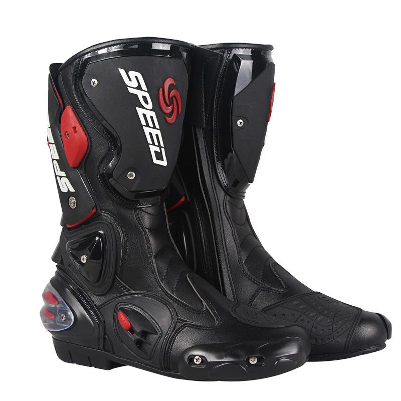 Men's Anti-Fall Cycling sidi dirt bike boots for Summer and Winter Racing and Riding