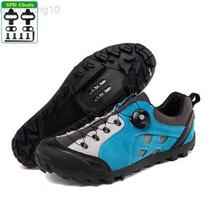 Chaussures de cyclisme Nouveau Design Haute Qualité VTT Chaussures Hommes Randonnée Cycl Chaussures Vélo Chaussures VTT Gravier Route Vélo Baskets HKD230706