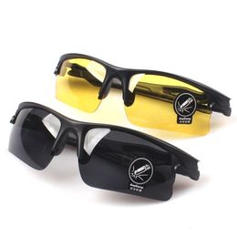 Óculos de ciclismo Carro Anti-reflexo Óculos de condução Engrenagens de proteção Óculos de sol Noite Drivers Óculos Acessórios interiores