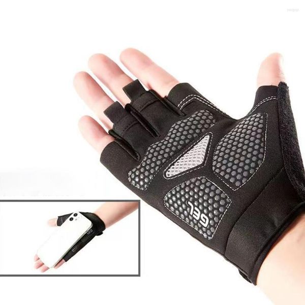 Gants de cyclisme 1 paire demi-doigt hommes dame Cycle haltérophilie Train conduite gant équipement d'haltérophilie formation pour unisexe