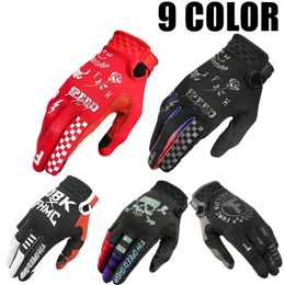 Gants de cyclisme 2024 FH MX rouge, pour Motocross, vélo, moto, vtt, course, sport, Dirt Bike, 231031