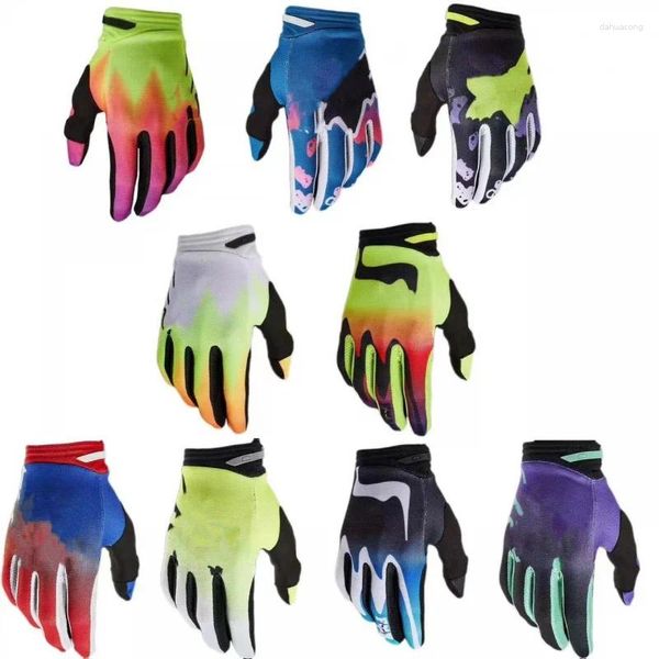 Guantes de ciclismo 24 Spot 9 Color Scrambling Motorcycle Mountain Bike Sports Outdoor