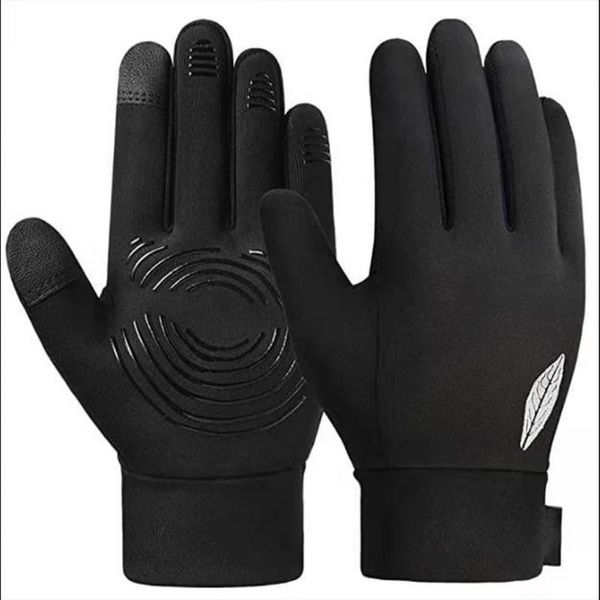 Gants de cyclisme antidérapants pour enfants, chauds d'hiver, vélo, Sports de plein air, écran tactile, coupe-vent, vélo, ski