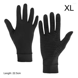 Gants de cyclisme, gants de Compression avec pointes pour écran tactile, soulagement de la douleur des mains, Sport de plein air