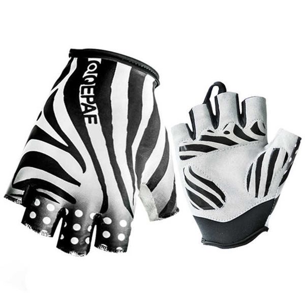 Guantes de ciclismo Cool Qepae Mountain Bike Bicicleta Deporte Medio Dedo Transpirable Gel Pad Motocycle guantes ciclismo T221019