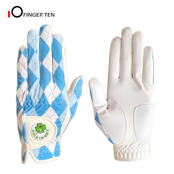 Gants de cyclisme Design Weathersof Grip Golf Homme Gauche Droite avec Marqueur de Balle Respirant Confortable pour Golfeurs 230612