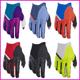 Gants de cyclisme (set f) Riding Resistant Resistant Knight Racing Long doigt brèche Motorcycle Mountain Sports Equipment