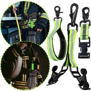Gants de cyclisme, sangle de gant de pompier, support de sécurité, Clip de ceinture robuste pour le travail et le sauvetage, accessoires d'équipement d'incendie